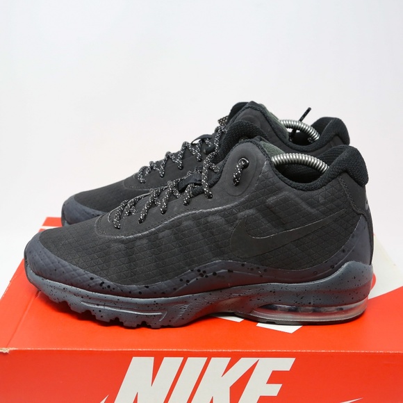 Nike Air Max Invigor Mid Black Running Shoes sz 8 - Picture 4 of 6